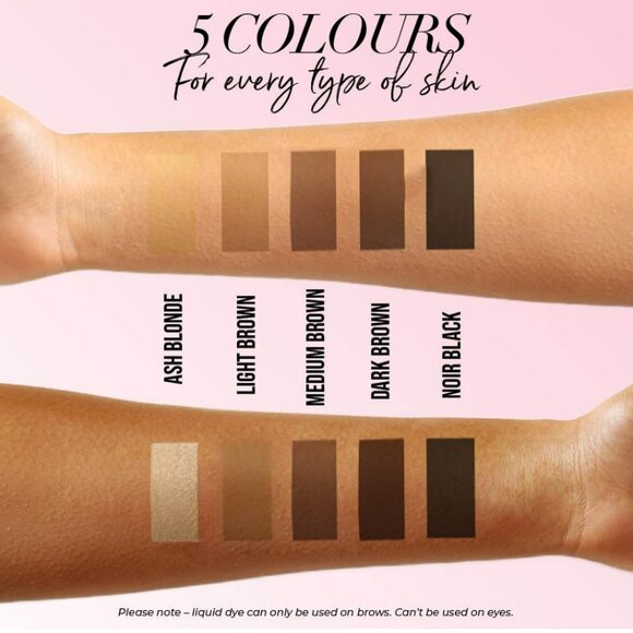 👑 One V Salon Professional Brow Liquid Dye Kit // 5 Colors - Picture 7 of 7